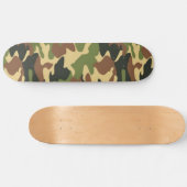 camouflage persoonlijk skateboard (Horizontaal)