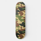 camouflage persoonlijk skateboard (Voorkant)