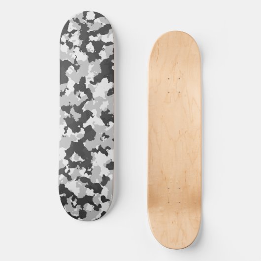 camouflage persoonlijk skateboard (Voorkant)