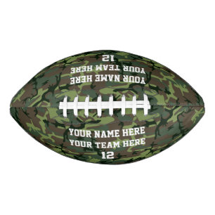 Camouflage Persoonlijke de Aantal Sportjes van het American Football