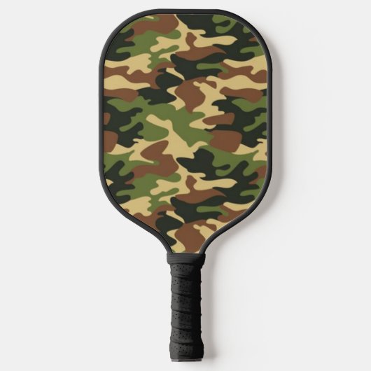 camouflage pickleball paddle (Voorkant)