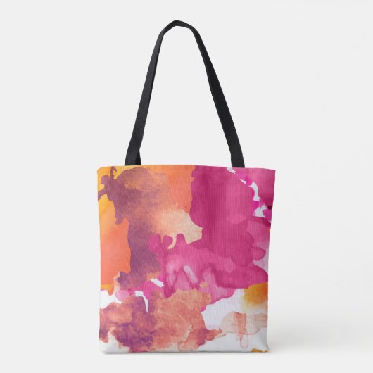 Camouflage Pink Tote Bag (Achterkant)