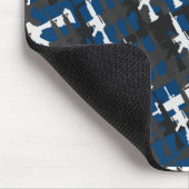 Camouflage Pistool Computerspellen Stijl Cool Mili Muismat (Hoek)