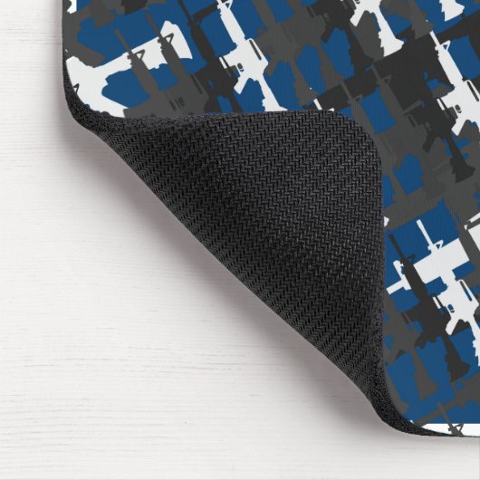 Camouflage Pistool Computerspellen Stijl Cool Mili Muismat (Hoek)