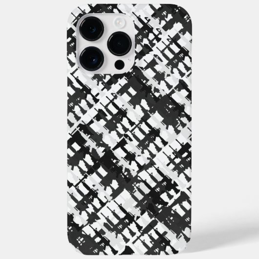 Camouflage Pistool Geweren Cool Camo Militaire GI  Case-Mate iPhone Case (Achterkant)