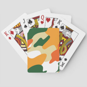 camouflage pokerkaarten