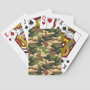 camouflage pokerkaarten