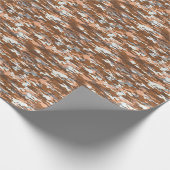 Camouflage Polka Dot: Abstract naadloos. Cadeaupapier (Hoek)