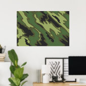 Camouflage Poster (Thuiskantoor)