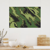 Camouflage Poster (Keuken)