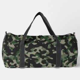 Camouflage Print Cut Naai Grote Duffel Bag Plunjezak