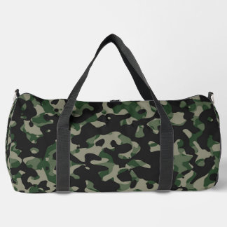 Camouflage Print Cut Naai Grote Duffel Bag Plunjezak