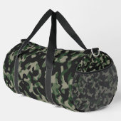 Camouflage Print Cut Naai Grote Duffel Bag Plunjezak (Rechterhoek)
