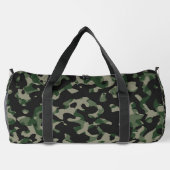 Camouflage Print Cut Naai Grote Duffel Bag Plunjezak (Achterkant)