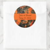 Camouflage Redneck Bruiloft Sticker (Tas)
