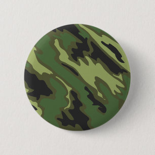 Camouflage Ronde Button 5,7 Cm