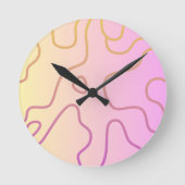 camouflage ronde klok (Voorkant)