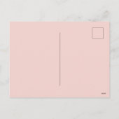 Camouflage Roos Goud Blush Roze Camo Patroon Feestdagenkaart (Achterkant)