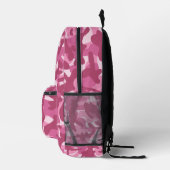 Camouflage Roze Cool Gepersonaliseerd Meisje Camo Bedrukte Rugzak (Rechts)