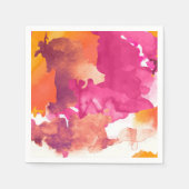 Camouflage Roze Servet (Voorkant)