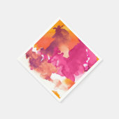 Camouflage Roze Servet (Hoek)