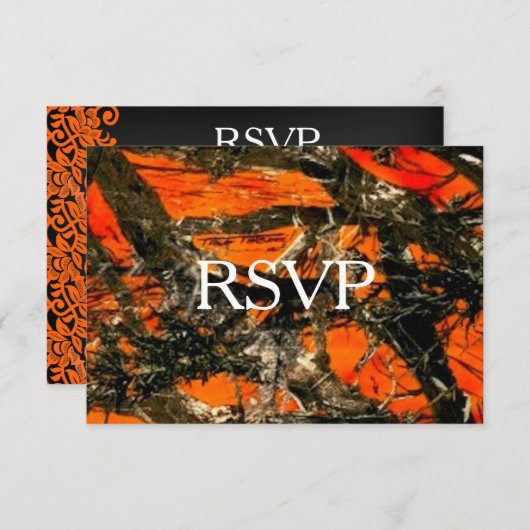 Camouflage RSVP (Voorkant / Achterkant)