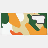 camouflage samsung galaxy hoesje (Achterkant horizontaal)