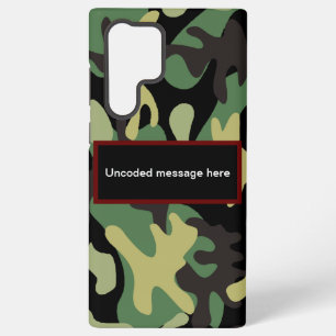 Camouflage Samsung Galaxy Hoesje