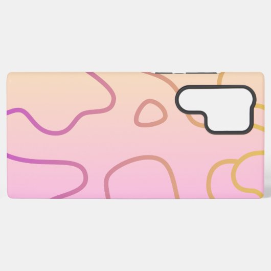 camouflage samsung galaxy hoesje (Achterkant horizontaal)