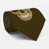 Camouflage schedel Stropdas (Opgerold)
