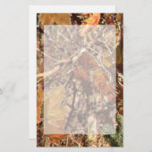 Camouflage-schilderijen voor de Natuur van de Herf Briefpapier (Voorkant / Achterkant)