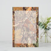 Camouflage-schilderijen voor de Natuur van de Herf Briefpapier (Staand voorkant)