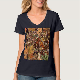 Camouflage-schilderijen voor de Natuur van de Herf T-shirt