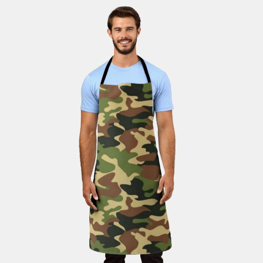 camouflage schort (Gedragen)