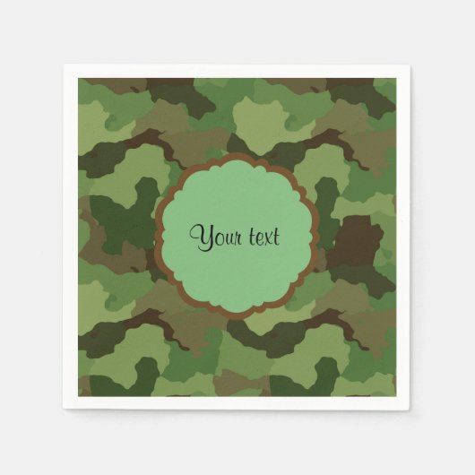 Camouflage Servet (Voorkant)