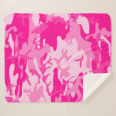 camouflage sherpa deken (Voorkant (horizontaal))