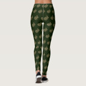 Camouflage Silhouette Bunny Rabbit Leggings (Achterkant)