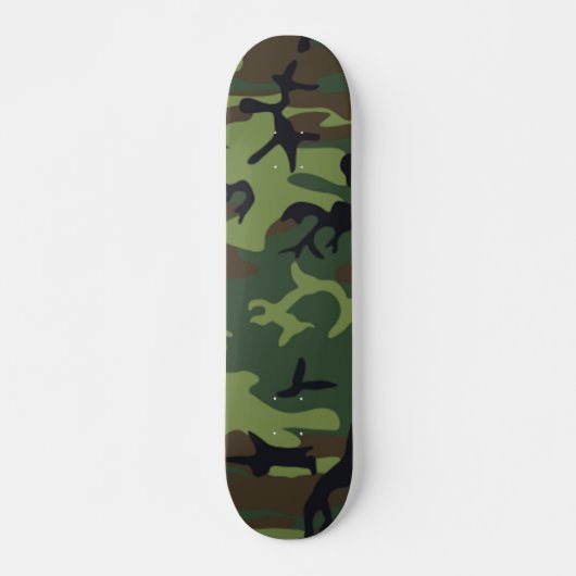 Camouflage Skateboard (Voorkant)