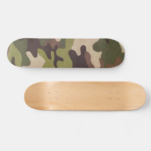 Camouflage Skateboard (Horizontaal)
