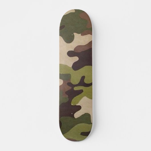 Camouflage Skateboard (Voorkant)