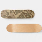 Camouflage Skateboard Bruin Beige Groen (Horizontaal)