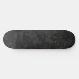 Camouflage Skateboard Donker Zwart Grijs