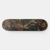 Camouflage Skateboard Groen Bruin Zwart Beige (Horizontaal)