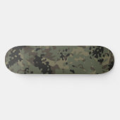 Camouflage Skateboard Groen Zwart Bruin (Horizontaal)