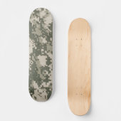 Camouflage-skateboard voor het digitale leger Pro Skateboard (Voorkant)