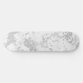 Camouflage Skateboard Wit Grijs (Horizontaal)
