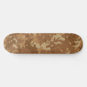 Camouflage Skateboard Woestijn Bruin Tan (Horizontaal)