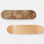 Camouflage Skateboard Woestijn Bruin Tan (Horizontaal)