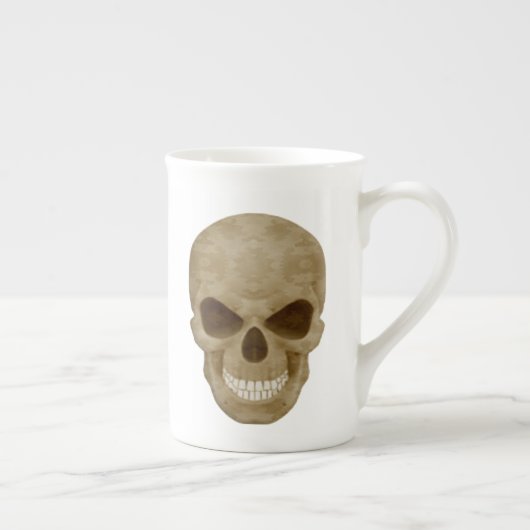 Camouflage Skull Bone China Mok (Rechts)