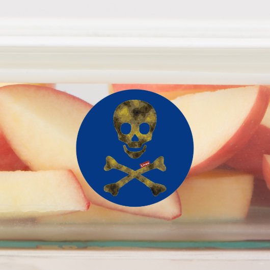 Camouflage Skull Labels (Aangebracht)
